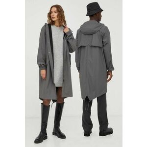 Rains geaca de ploaie 18140 Jackets culoarea gri, de tranzitie imagine