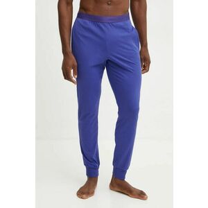 United Colors of Benetton pantaloni lounge din bumbac culoarea albastru marin imagine