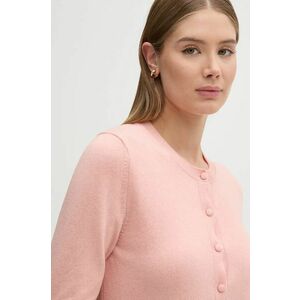 Sisley cardigan din amestec de lana culoarea roz, light, 102HM5237 imagine