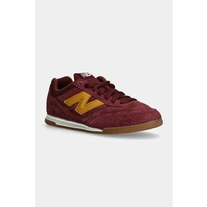 New Balance sneakers din piele RC42 culoarea bordo, URC42HF imagine