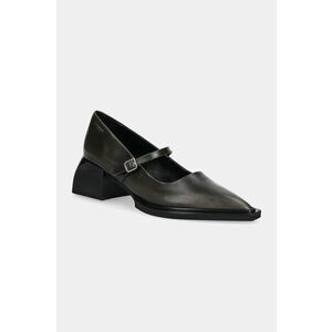 Vagabond Shoemakers pantofi de piele VIVIAN culoarea gri, cu toc drept, 5553-018-14 imagine