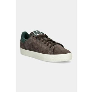 adidas Originals sneakers din piele intoarsă Stan Smith CS culoarea maro, ID1348 imagine