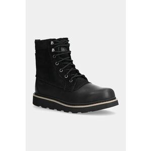 Sorel bocanci de piele SLABTOWN 62 CARIBOU 100 barbati, culoarea negru, 2078321010 imagine