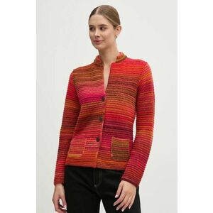 United Colors of Benetton cardigan din lana culoarea rosu, 105CD6880 imagine