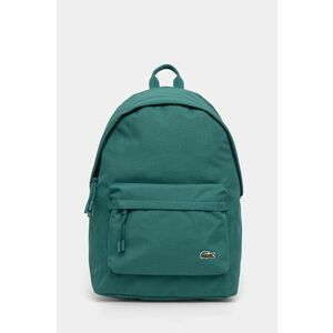 Lacoste rucsac culoarea verde, mare, neted, NU4592NE imagine