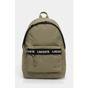 Lacoste rucsac culoarea verde, mare, cu imprimeu, NU4685NZ imagine