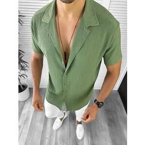 Camasa barbati casual verde 12682 O2-4.1 imagine