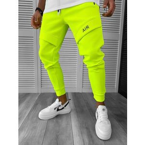 Pantaloni de trening neon conici neon 12360 imagine