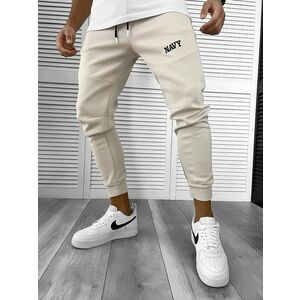 Pantaloni de trening bej silon conici 12376 29-4.1 imagine