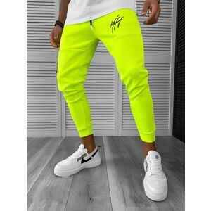 Pantaloni de trening neon silon conici 12378 37-3 imagine