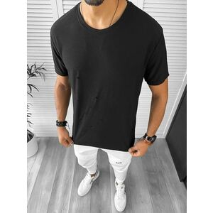 Tricou barbati slim fit gri 12955 imagine