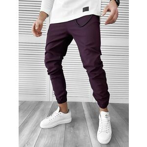 Pantaloni barbati casual mov 7182 91-4.2 imagine