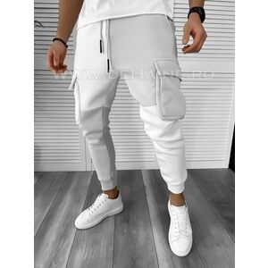 Pantaloni de trening gri conici K199 96-2 imagine