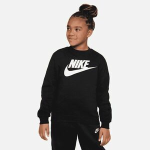 Bluza Nike K NSW CLUB FLC CREW LS HBR imagine