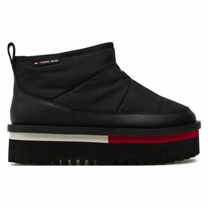 Ghete Tommy Hilfiger TJW NYLON FLATFORM BOOT WL imagine