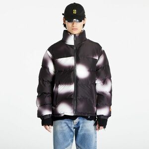 Jacheta HERON PRESTON Ex-Ray Aop Blur Nylon Puffer White/ Black imagine