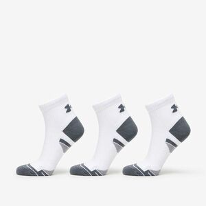 Under Armour Performance Cotton 3-Pack QTR Socks White imagine