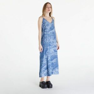 Tommy Jeans Chambray Sleeveless Maxi Dress Hawaiian Denim Laser imagine