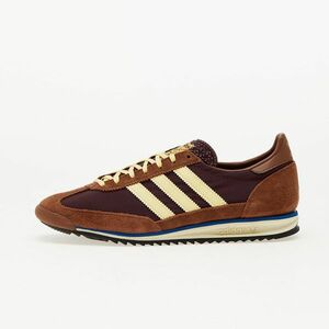 Sneakers adidas SL 72 Og W Maroon/ Almond Yellow/ Preloved Brown imagine