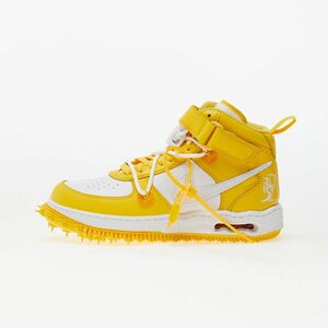 Sneakers Nike x Off-White Air Force 1 Mid White/ White-Varsity Maize imagine