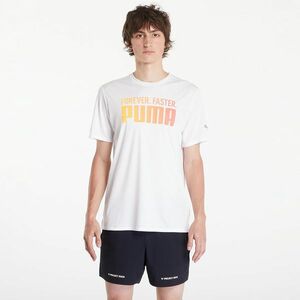 Tricou PUMA Run Favorties Forever Faster Tee M White imagine