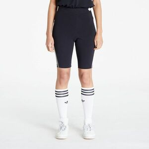 Pantaloni scurți adidas Short Piping High-Waist Tights Black imagine