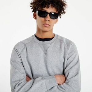 Hanorac Carhartt WIP Chase Sweat Grey Heather/ Gold imagine