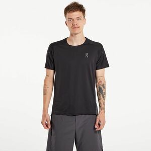 Tricou On Performance Short Sleeve Tee Black/ Eclipse imagine