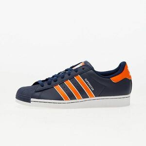 Sneakers adidas Superstar Night Indigo/ Orange/ Ftw White imagine