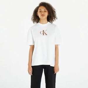 Tricou Calvin Klein Jeans Cotton Monogram T-Shirt Bright White imagine