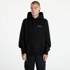 Champion Hooded Sweatshirt Black imagine