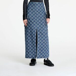 Daily Paper Zora Denim Cargo Skirt Blue imagine