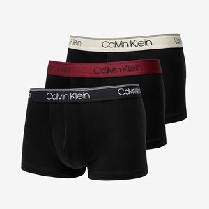 Calvin Klein Low Rise Trunk 3-Pack Black imagine