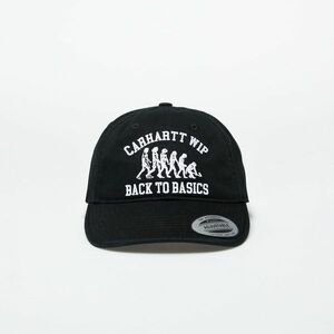 Carhartt WIP Basics Cap Black/ White imagine