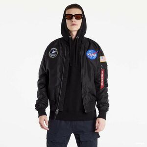 Jacheta Alpha Industries MA-1 TT NASA Reversible II Black imagine