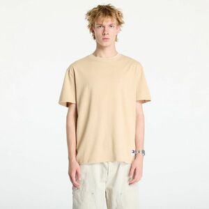 Tricou Tommy Jeans Regular Classic Tee Beige imagine