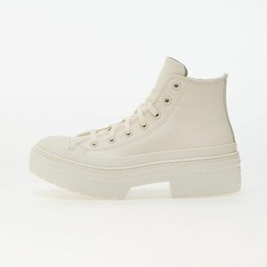 Sneakers Converse Chuck Taylor All Star Lugged Heel Leather Platform Egret/ Egret/ Egret imagine