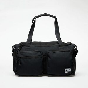 Nike Utility Power 2.0 Duffel Bag Black/ Black/ White imagine