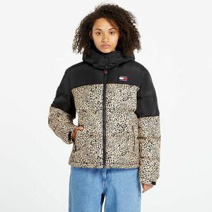 Jacheta Tommy Jeans Leo Alaska Puffer Beige imagine