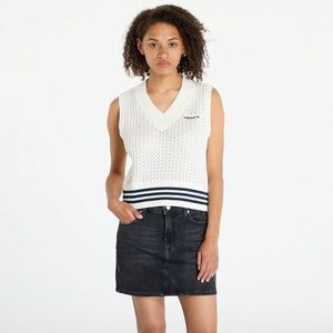 Vestă adidas Knit Vest Off White imagine