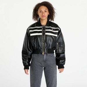 Jacheta adidas Pleather Bomber Black imagine