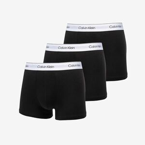 Calvin Klein Extra Soft Cotton Stretch Trunk 3-Pack Black imagine