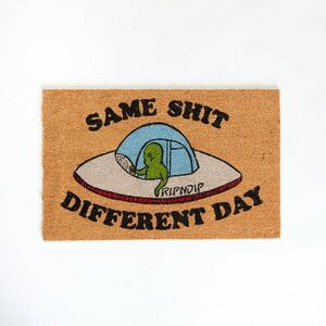 RIPNDIP Same Shit Different Day Door Mat Brown imagine