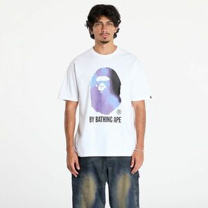 Tricou A BATHING APE Tie Dye By Bathing Ape Tee White/ Black imagine