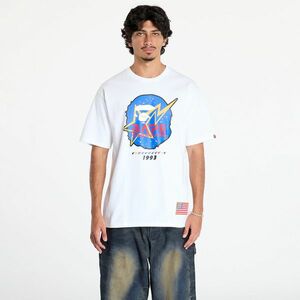 Tricou A BATHING APE Space Ape Head Tee White imagine