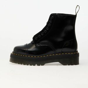 Sneakers Dr. Martens Sinclair Fl Black Buttero & Black Faux Sheepskin imagine