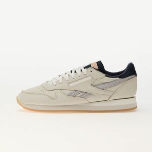 Sneakers Reebok Classic Leather Premium Chalk/ Vector Navy/ Grey 1 imagine