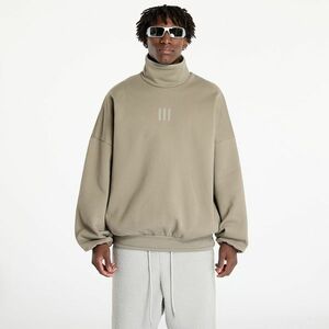 Hanorac adidas x Fear Of God Athletics Fleece Mock Sweatshirt Clay imagine