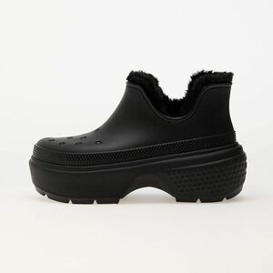 Sneakers Crocs Stomp Lined Shorty Boot Black/ Black imagine