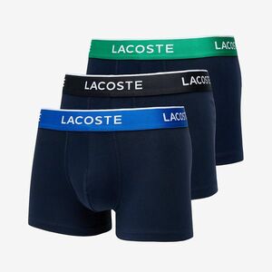 LACOSTE Trunk Navy Blue/ Fluorine Green imagine